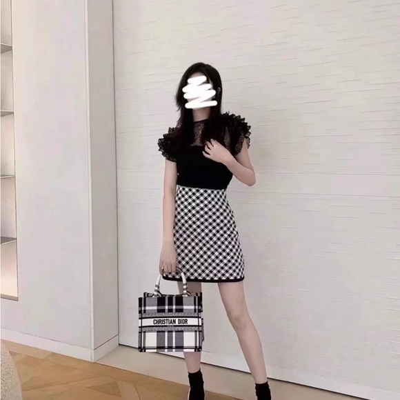 Authentic Dior Black Lace Blouse - Picture 8 of 9